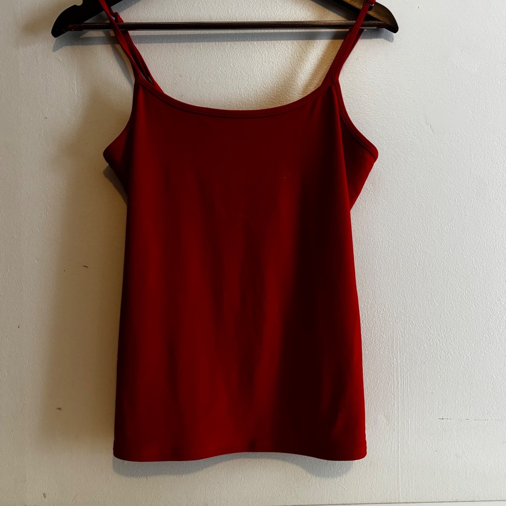 VTG Joseph Ribkoff Women's Sz 10 Red Camisole Christmas Holiday Basics Layers